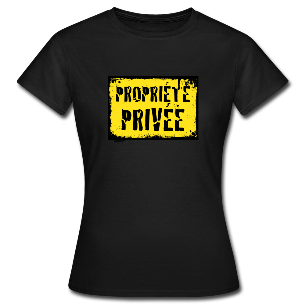 T-shirt Femme - noir