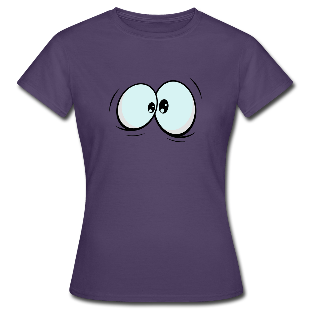 T-shirt Femme - violet foncé