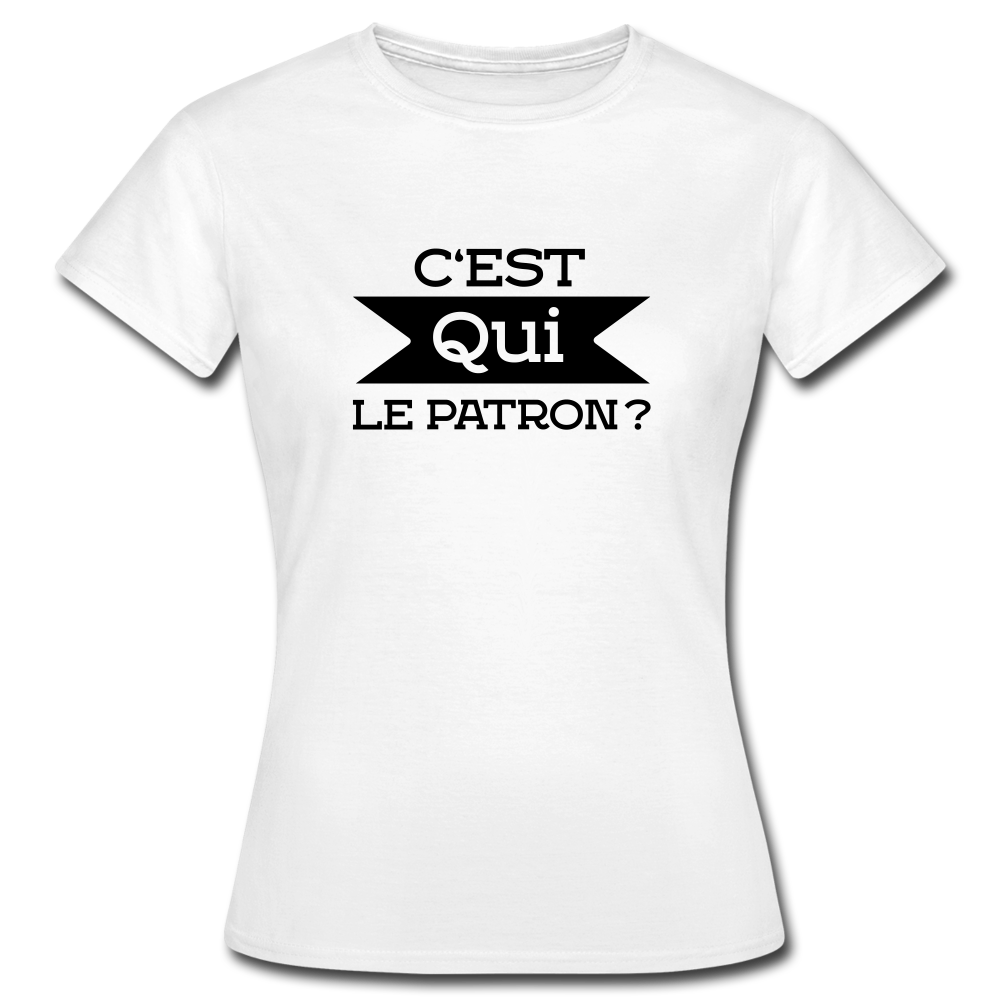 T-shirt Femme - blanc