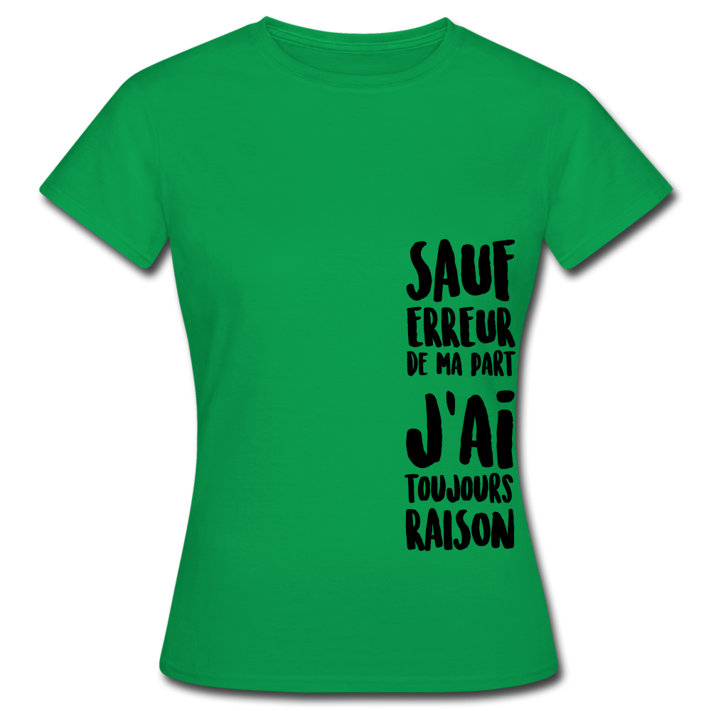 T-shirt Femme - vert