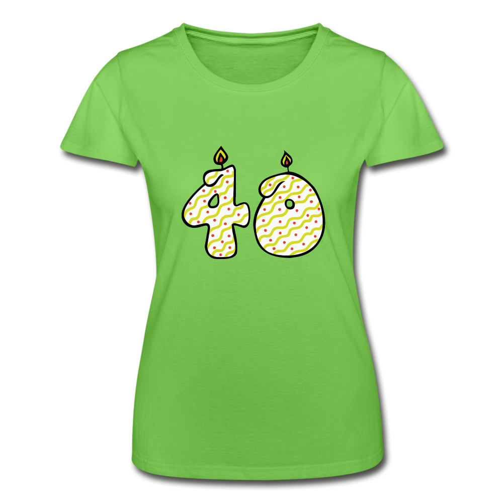 T-shirt Femme Fruit of the Loom - vert clair