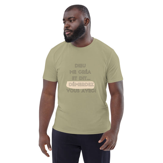 T-shirt unisexe en coton biologique